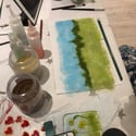 Adults introduction to fused glass art workshop