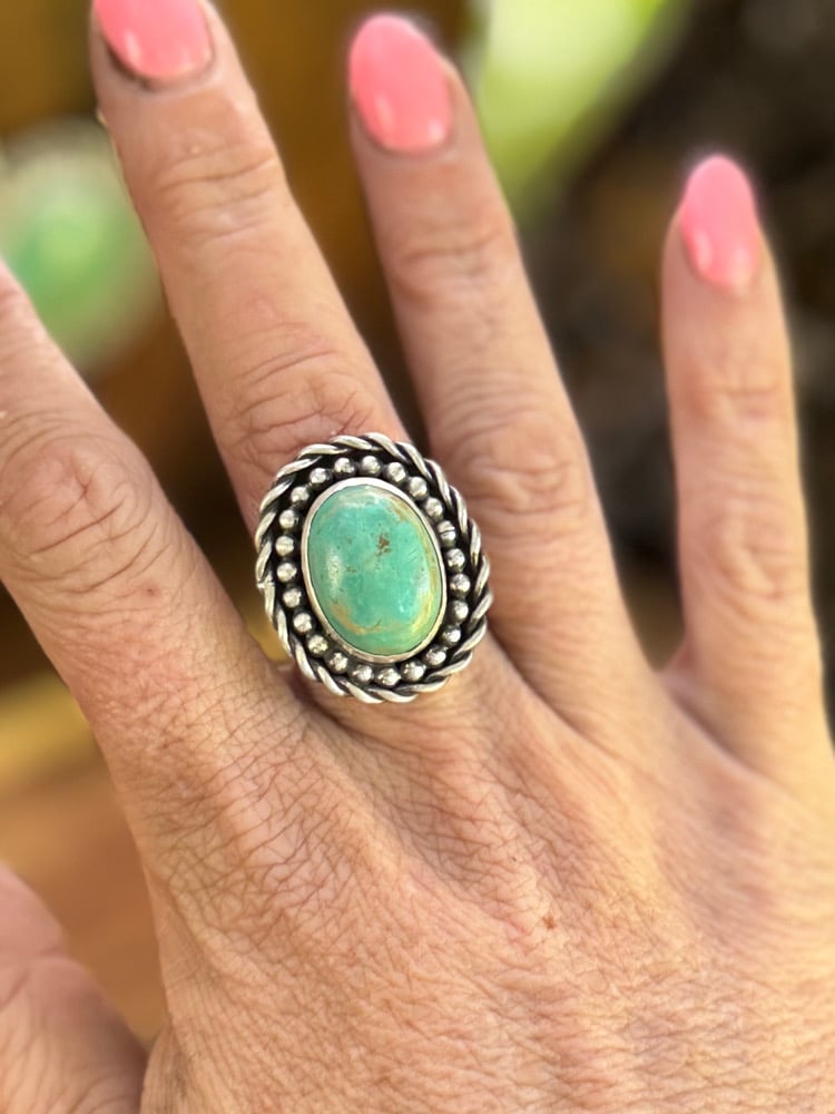 Image of Mine #8 ring size 7 🩷