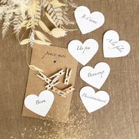 Image 1 of PINCE MOI " feuilles" OU "coeurs"