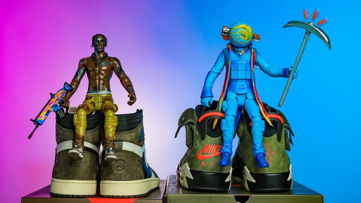 Travis Scott Action Figure - Cactus Jack Fortnite 12