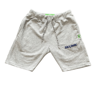 Image of Skunk. French Terry shorts (grey/Navy) slim fit