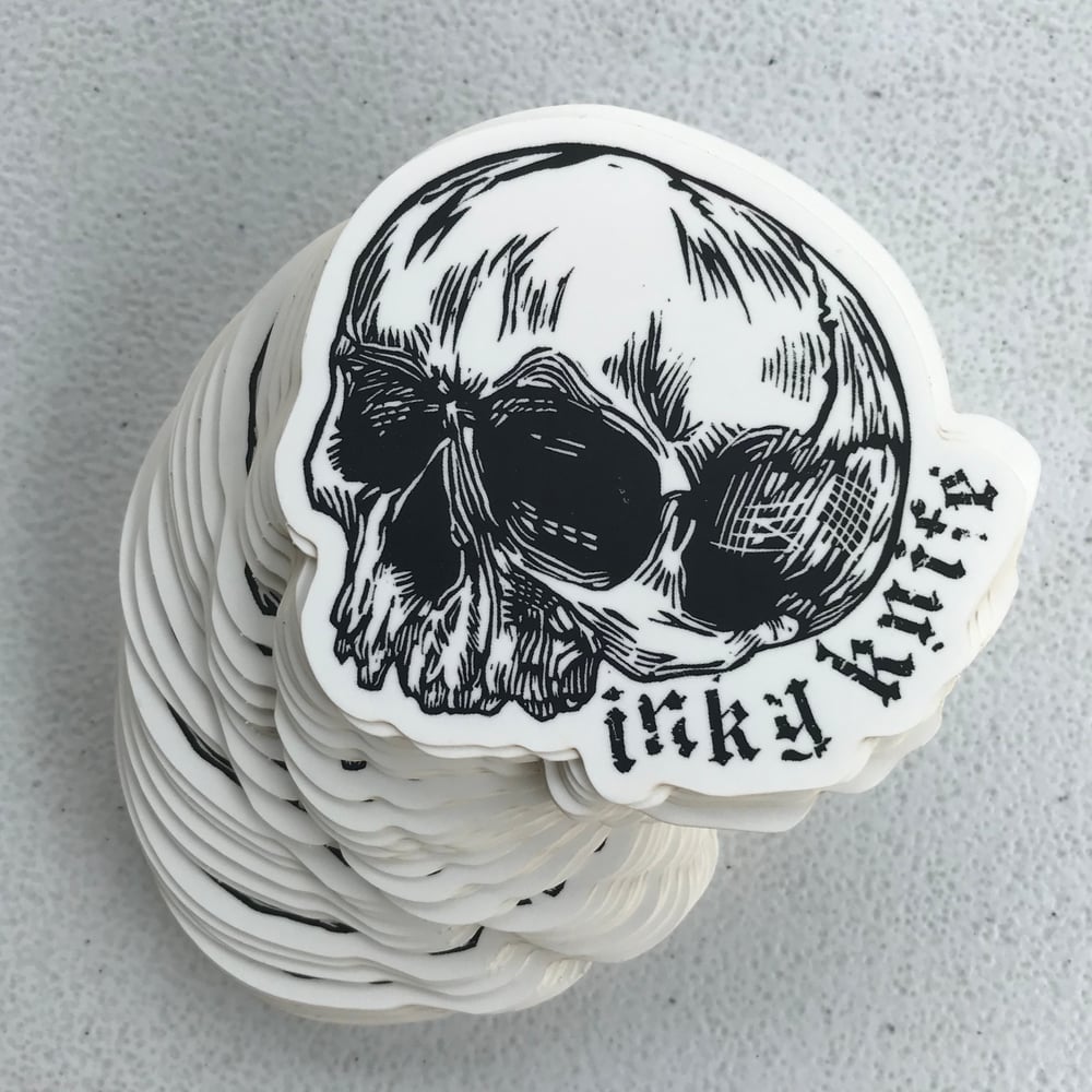 Image of Skull sticker 