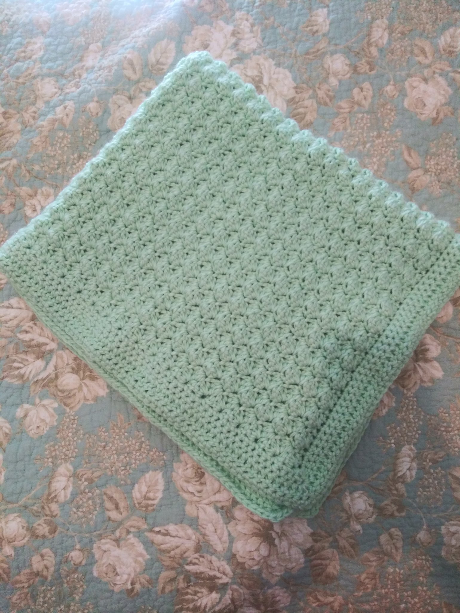 Bulky Baby Blanket Crochet pattern by Deborah O'Leary