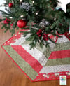 Holly Jolly Christmas Tree Skirt Pattern - PDF Version