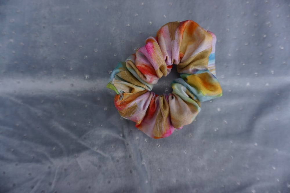 Image of Watercolor Scrunchie 