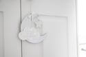 Moon and Star Hanging Plaque
