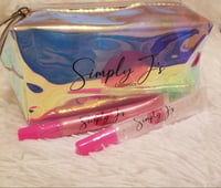 Image 1 of Holographic Cosmetic Bag 