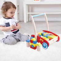 Baby Walker with Wagon & Blocks