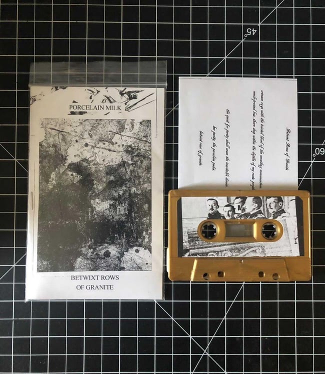 Porcelain Milk - Betwixt Rows Of Granite CS & Zine