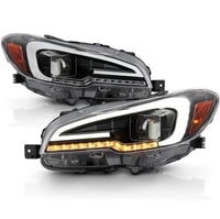 Image 1 of 2015-2020 Subaru WRX/STI LED Tube / Sequential Turn Signal Projector Headlights 