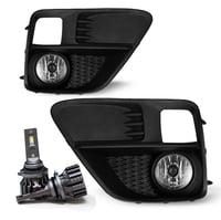 Image 1 of 15-17 WRX/STI Fog Light Kit - Clear Lens w/ Wiring Harness + Button