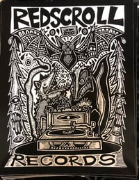 Sticker - Nocturnal Friends of Redscroll Records