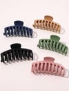 5pcs Simple Plain Hair Claw