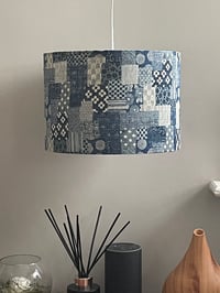 Image of Nara Patchwork Denim Shade 30cm