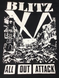 Image 2 of OFFICIAL Blitz “All Out Attack” T-Shirt