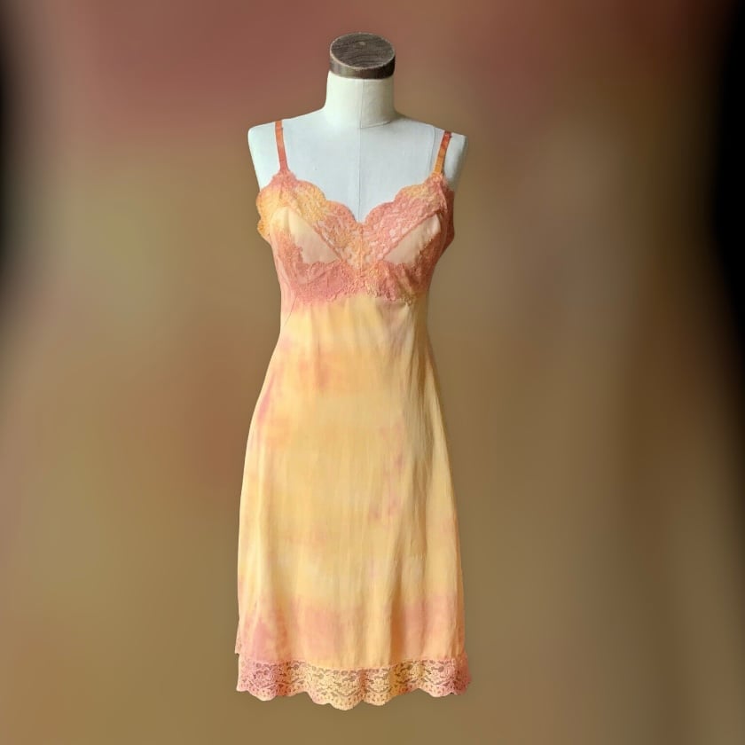 Apricot Slip Dress 32