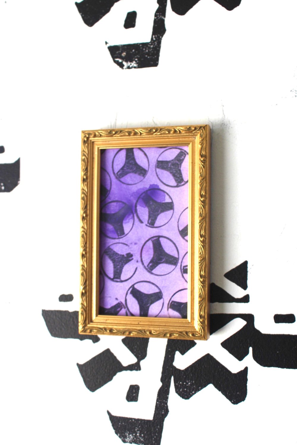 “I WANNA CHOP BLADES” Framed Silkscreen Print on Paper
