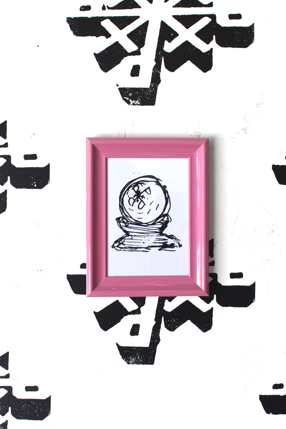 “Perfect Vision” Framed Silkscreen Print on Paper