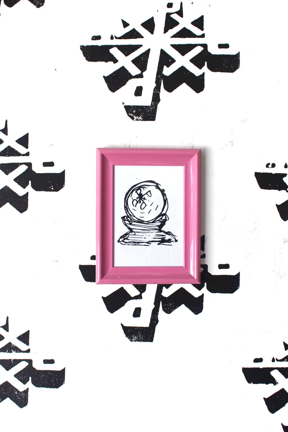 “Perfect Vision” Framed Silkscreen Print on Paper
