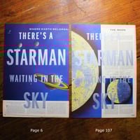 Image 3 of There's A Starman Waiting In The Sky | limited edition letterpress print