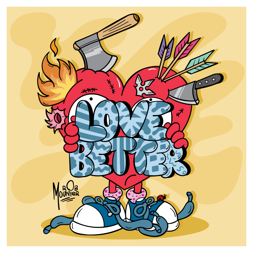 Image of "Love Better" Print