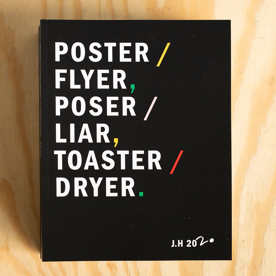 POSTER / FLYER, POSER / LIAR, TOASTER / DRYER. by Julian Hocking | No one  special