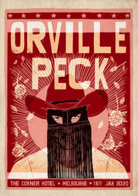 Orville Peck Melbourne Tour Poster