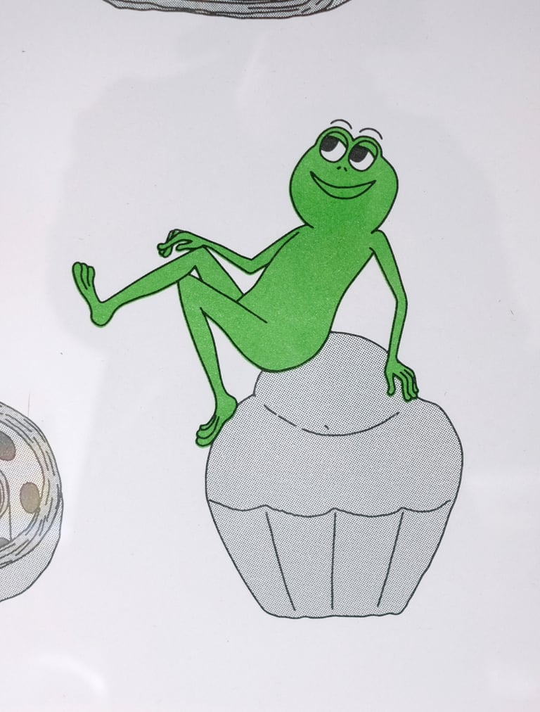 A Frog's Guide to Patisserie – Print Image 3