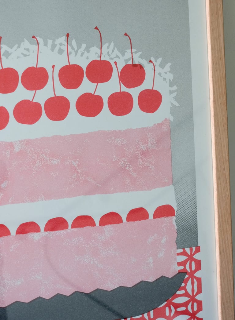 Coco Cherry Sponge Cake Image 3