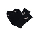 Image 2 of 3DJ 3M reflective Socks Black