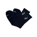 Image 3 of 3DJ 3M reflective Socks Black