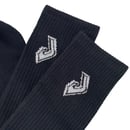 Image 4 of 3DJ 3M reflective Socks Black