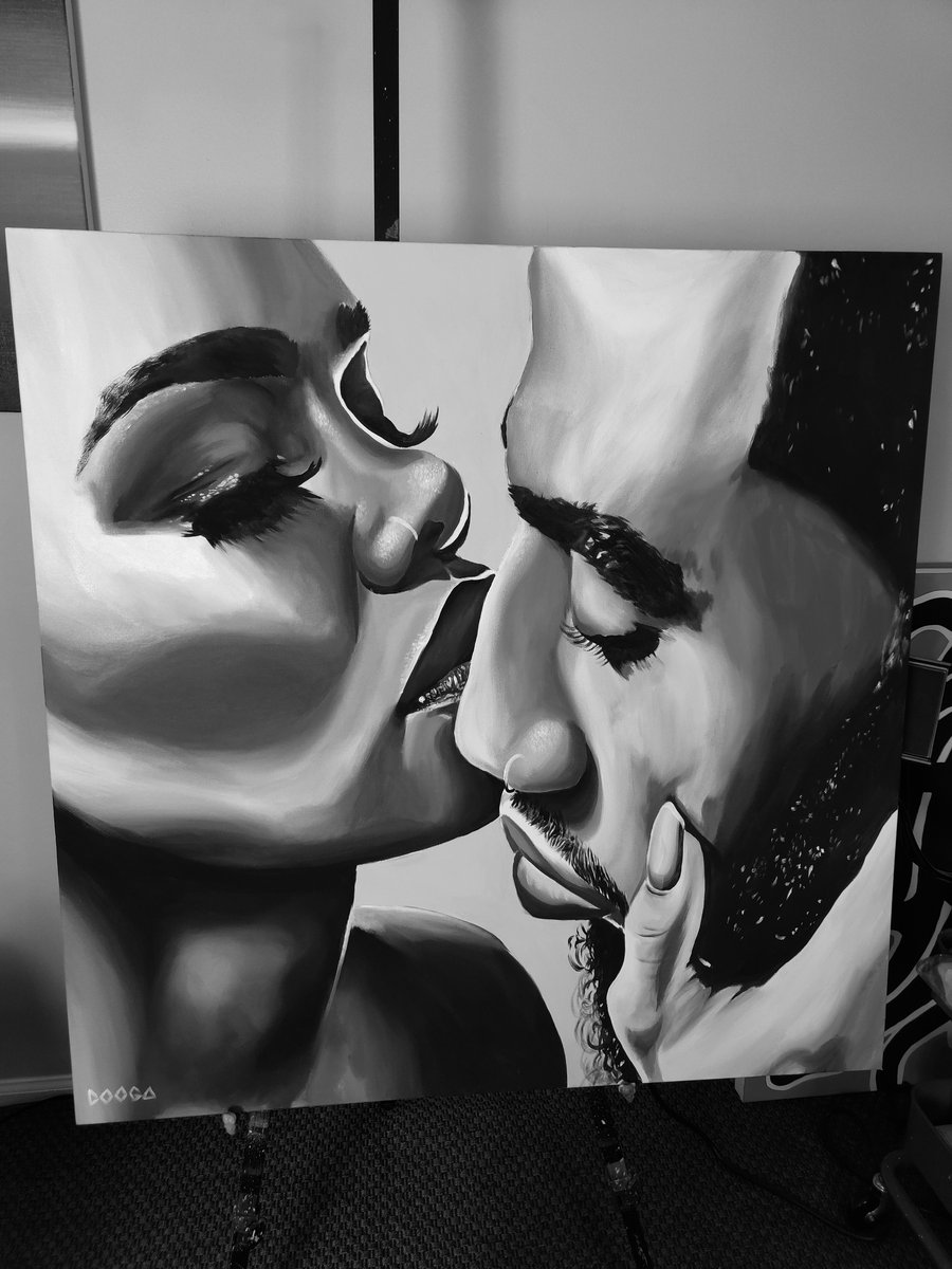 Image of Gonna love me - black and white version