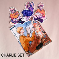 Image 3 of 3" Vinyl stickers: Charlie