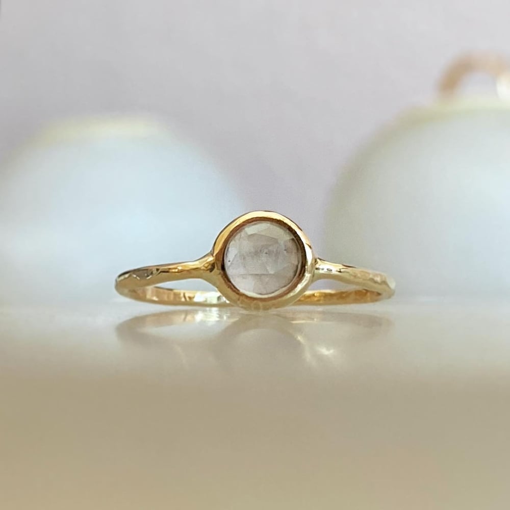 Image of Rose quartz ring
