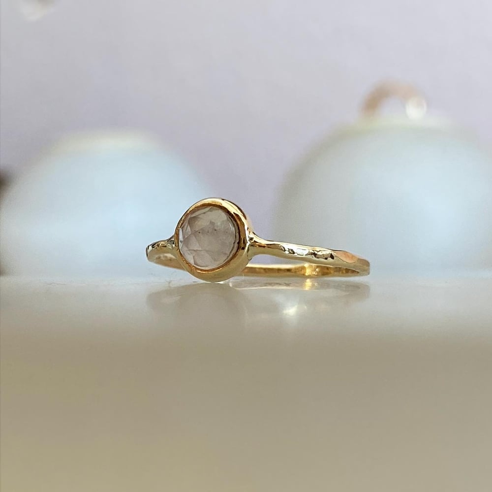 Image of Rose quartz ring