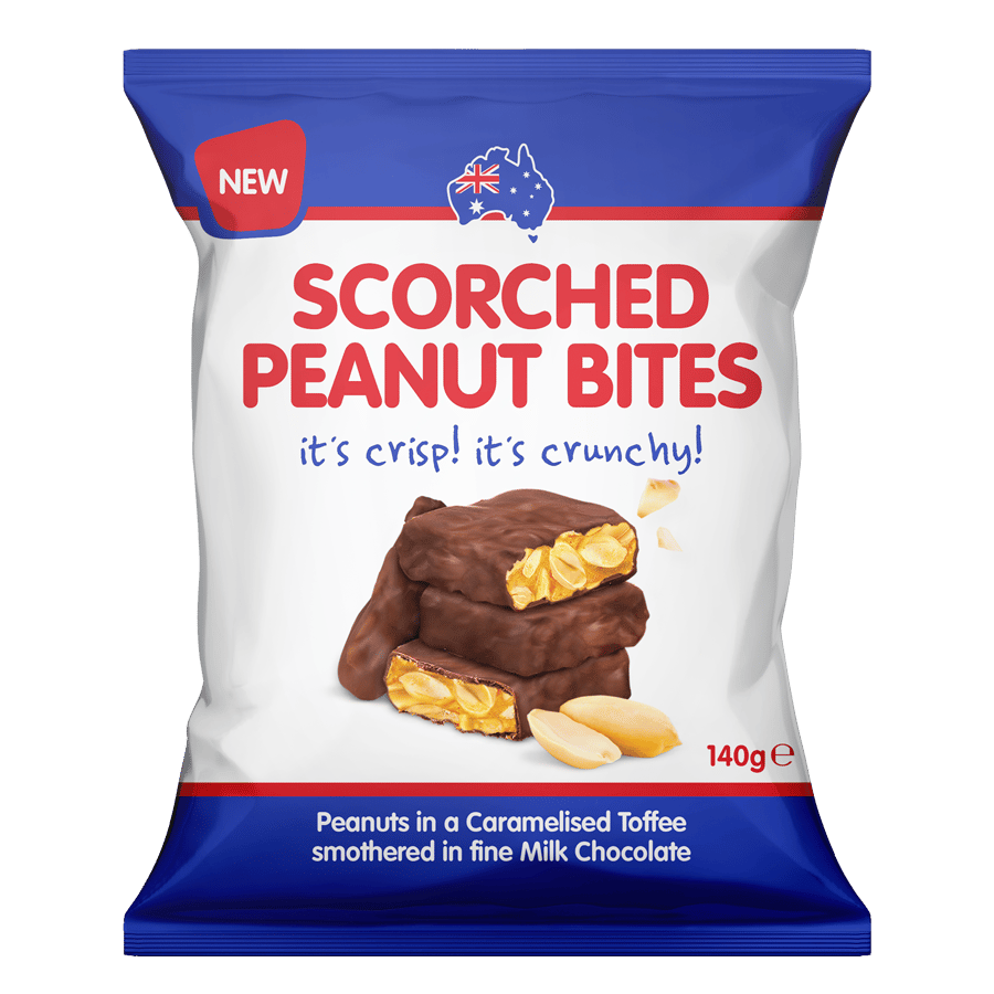 Image of Scorched Peanut Bites Bag 140g