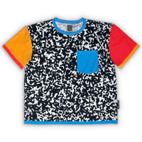 Image 2 of Composition Notebook Colorblock T-Shirt