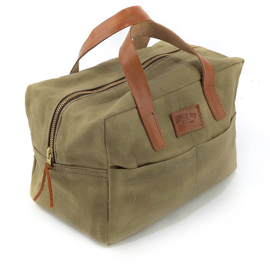 Image of The Party Bag - Waxed Canvas - Olive