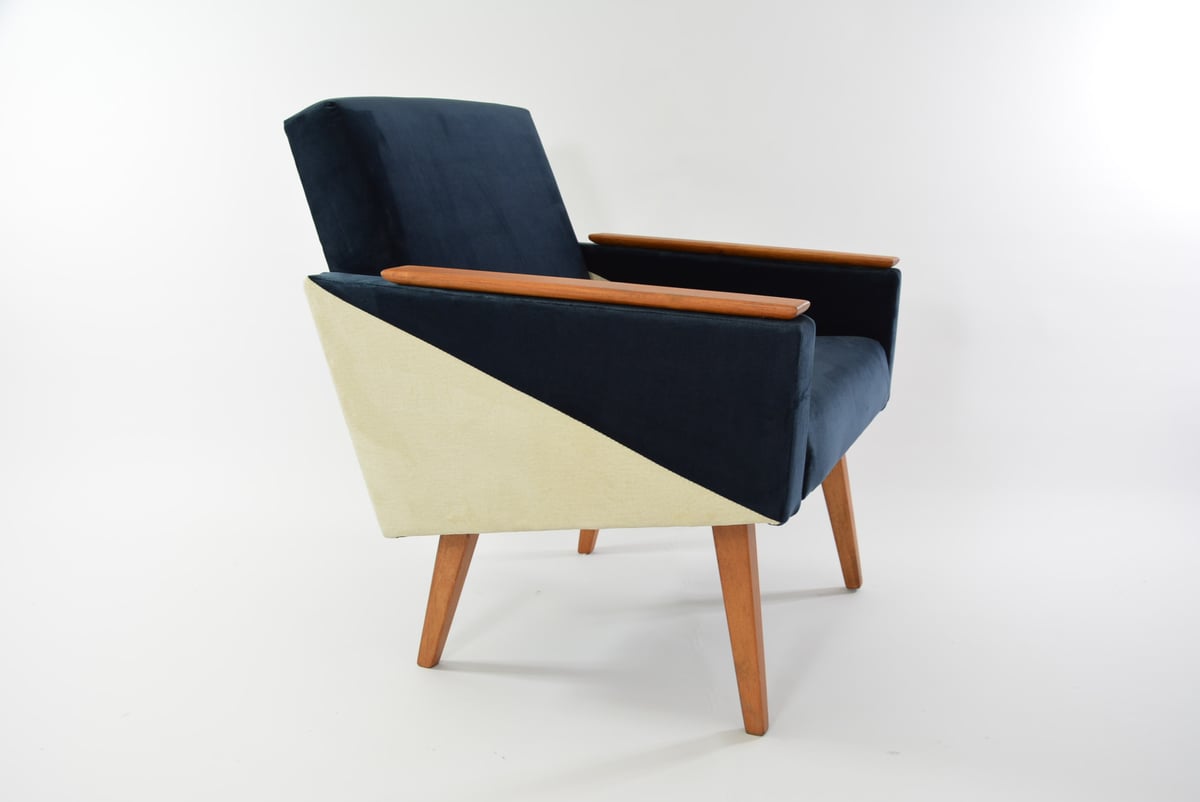 Image of Fauteuil carré géométrique