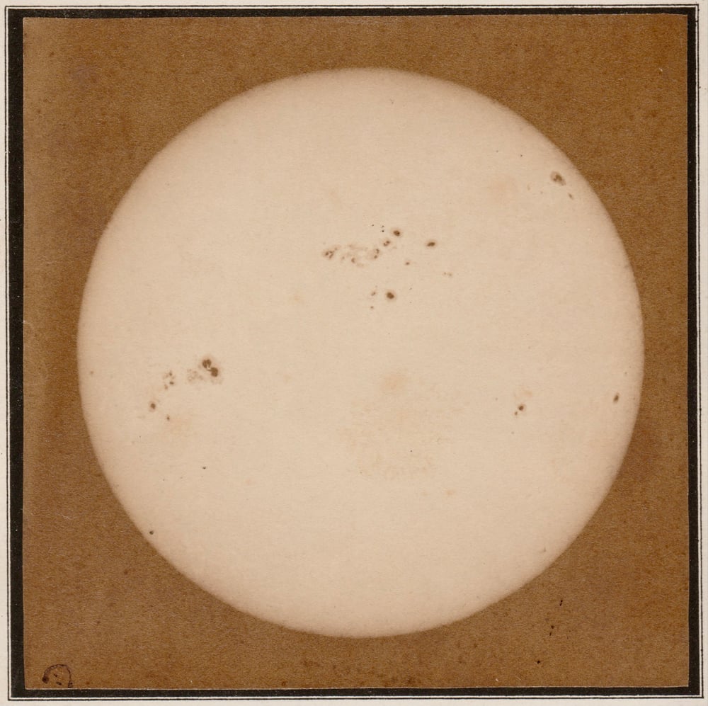 Image of Rutherfurd: Die Sonne, New York 22 September 1870