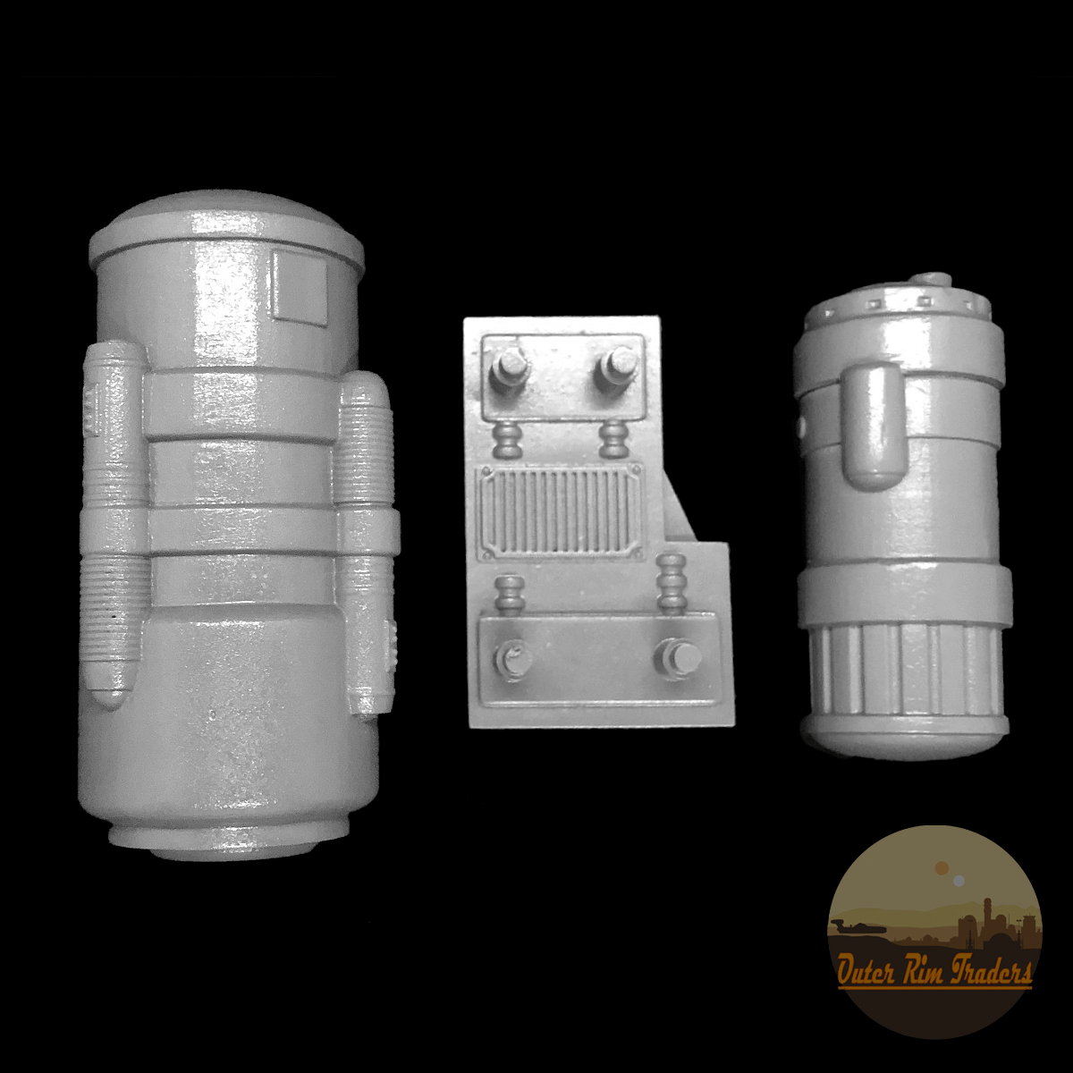 Image of Wall Hanging Canisters by Hammerfall Customs