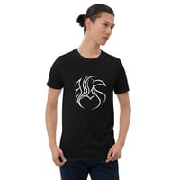 Image 1 of IVSUR White Logo Short-Sleeve Unisex T-Shirt
