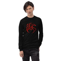 Image 1 of IVSUR Red Logo Long Sleeve T-Shirt