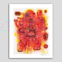 Image 2 of DOZE GREEN "Saturn's Cube 2" (Printer's Proof)