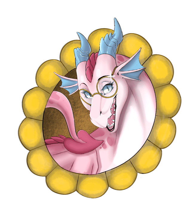 “ Flower Darling “ Felicia Acrylic Pin