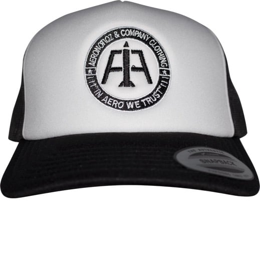 Two Tone Aero Logo Mesh Trucker Hat
