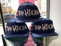 Image 4 of Navy/White NY Psycho SnapBack 