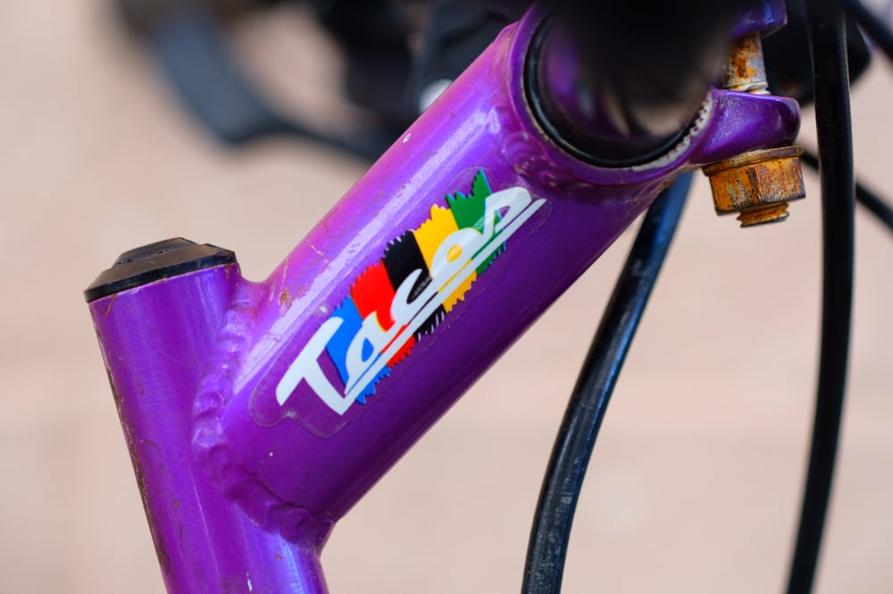 Image of 100 Taquitos Shorty Stem Decals Pair (2)
