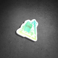 Beach/lake party logo (sticker) 